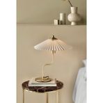 Burenze Exclusive Collection Krem Şapka Tasarım Umbrella Abajur Eskitme Gold Sarı
