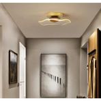 Burenze Luxury Exclusive Plafonyer Tavan LED Avize Jellyfish Gold Sarı Ledli Avize BURENZE2022-4 - Altın - 1