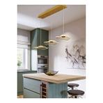 Burenze Luxury Exclusive Üçlü Sıralı Sarkıt Led Avize Jellyfish Gold Sarı Ledli Avize