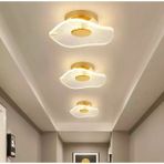 Burenze Modern Luxury Tavana Sıfır Led Avize Şık Görsellik Katar - Gold