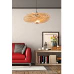 Burenze Modern Nordic Tasarım Bamboo Avize Iskandinav Hasır Avize 1.Sınıf Kalite Çap Ferahlık Katar