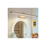burenze Modern Pilli Aplik Banyo Duvar Ayna Tablo Aydınlatması Flüt Kuğu Aplik Bronz Eskitme