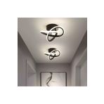 Burenze Modern Plafonyer Tavan Salon Mutfak Oturma Odası Avize Led Avize Siyah 2 Adet Set Fiyat