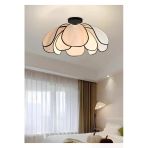 Burenze Modern Tasarım Rose Çiçek Avize Tavana Sıfır Boheme Salon Oturma Odası Mutfak Avizesi