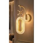 Burenze Rachel Pilli Aplik Gold Kaplama Power Led Crystal