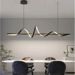 Burgaz / Sarkıt Avize / 120 Cm / Antrasit Gövde / 3 Renk Işık