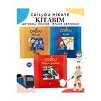 Burhan Yayınları Caillou Hikâye Kitabım 3’lü Set Metroda, Dişçide ve İtfaiye gezisinde