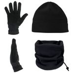 Buris 3'lü Set Polar Bere Boyunluk ve Polar Eldiven