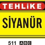 Buris Siyanür Uyarı Levhası
