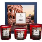 Burjuva Concept Roma Konseptli Kokulu Soya Mum Seti - Bordo