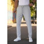 Bürke Erkek Gri Renk Beli Lastikli Bağcıklı Duble Paça Jogger Eşofman