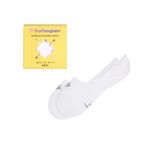 Burlington Everyday 2'li Paket Boks Ayak Ayakkabıları Opak Kaymaz Etkisi Pamuk, Beyaz (White 2000) yeni - çevre dostu, 39-40