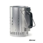 Bürme Kömür Bacası 10.19 - Ergonomik Saplı - Barbekü Mangal Aksesuarı