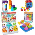 Burnis Toy Oyuncak Bultak Eğitici Geometri Şekiller Dizayn Kule Sevimli Hayvanlar Zeka Geliştirici - Renkli