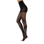 Burnu Açık Medikal Tayt Güçlü Kademeli Sıkıştırma 18-22 mm/Hg | Açık Burun Elastik Destek Taytları | Siyah, Ten Rengi | S, M, L, XL | 140 DEN | İtalya'da üretilmiştir (S, Siyah)