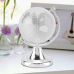 Büro Ev Dekoru için Hediyelik Mini Dünya Kristal Cam Küre