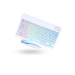 Büro Ev Ofis Bilgisayarı için Yeşil Rgb Işıklı Klavye Mouse Seti
