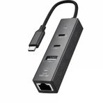 Büro Ev Ofis Cihazları İçin Typec To Type2 Usb Gigabit Ethernet