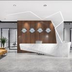 Büro Ev Ofis Dekoru için 36CM 4PARÇA Sarı Krom Metal Prestij Dünya Saati Seti
