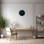 Büro Ev Ofis Dekoru için 36CM Beyaz Elegance Stil Duvar Saati