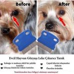 Büro Ev Ofis Evcil Pet Hayvanı Köpek Hediyesi için Tarak Gözyaşı Lekesi Pire Tarağı