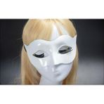 Büro Ev Ofis Gösteri Balo Kostüm Maskesi için Beyaz Maskarat Venedik Maske