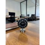 Büro Ev Ofis Hediyesi için 20x25CM Krom Metal Prestij Masa Saati