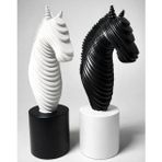 Büro Ev Ofis Hediyesi için 25x14CM Polyester Yapım At Biblosu