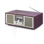 Büro Ev Ofis Hediyesi için 33CM Retro Stil Bluetooth Hoparlör Fm Radyo