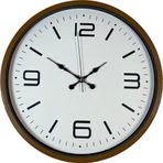 Büro Ev Ofis Hediyesi için 36CM Kahverengi Style Dekor Duvar Saati