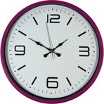Büro Ev Ofis Hediyesi için 36CM Pembe Style Dekor Duvar Saati