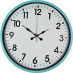 Büro Ev Ofis Hediyesi için 36CM Turkuaz Tarz Dekor Duvar Saati