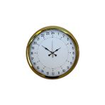 Büro Ev Ofis Hediyesi için 40CM Golden Biçimli Prestij Duvar Saati