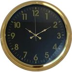 Büro Ev Ofis Hediyesi için 40CM Golden Prestij Trend Duvar Saati