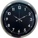 Büro Ev Ofis Hediyesi için 40CM Krom Trend Tip Duvar Saati
