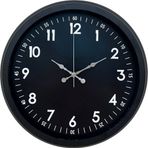 Büro Ev Ofis Hediyesi için 40CM Siyah Metal Dark Stil Duvar Saati