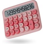 Büro Ev Ofis Hediyesi Için Pembe Hesap Makinesi - Renkli