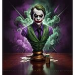 Büro Ev Ofis Hediyesi için Polyester Yapım Joker Biblosu