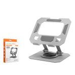 Büro Ev Ofis Hediyesi için Silver Metal 360 Döner Katlanir Masaüstü Tablet Telefon Standi