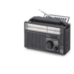 Büro Ev Ofis Hediyesi için Siyah Solar Panelli Fm Radyo Usb Tf Nostaljik Hoparlör