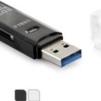 Büro Ev Ofis Için Siyah Micro Sd Card Reader Usb3.0 Kart Okuyucu - -