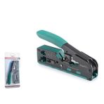 Büro Ev Ofis Network Bağlantısı için Kırmızı RJ45 Network CAT5 CAT6 CAT7 Sıkma Pensesi Seti