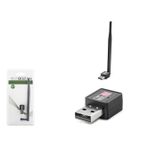 Büro Ev Ofis Network Bağlantısı için Siyah 150MBPS Usb Wifi Adaptör