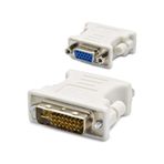 Büro Ev Ofis Network Dönüştürücü İçin Beyaz 24+5 Dvı To Vga F Çevirici