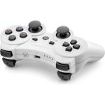 Büro Ev Ofis Oyun Konsolu Için Beyaz Stil Ps4 Gamepad Oyun Kolu - Renkli