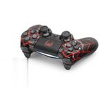 Büro Ev Ofis Oyun Konsolu için Kırmızı Siyah Oyun Kolu Ps4 Uyumlu Gamepad