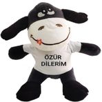 Büro Ev Ofis Oyuncak Hediyesi Için Peluş Özür Dilerim Eşekcik - -