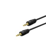 Büro Ev Ofis Ses Müzik Sistemi için Siyah 300CM 3.5MM AUX Kablo