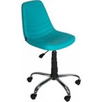 Büro Trend Candy Çalışma Koltuğu Krom Ayak - Mavi