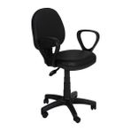 Büro Trend Ekosekreter Siyah Çalışma Koltuğu
